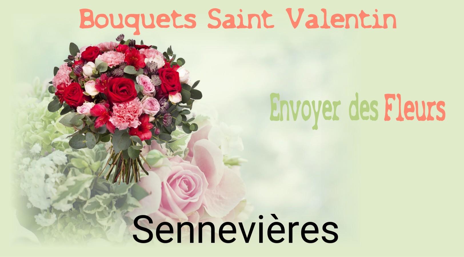 Roses de Saint-Valentin livrées à Sennevières